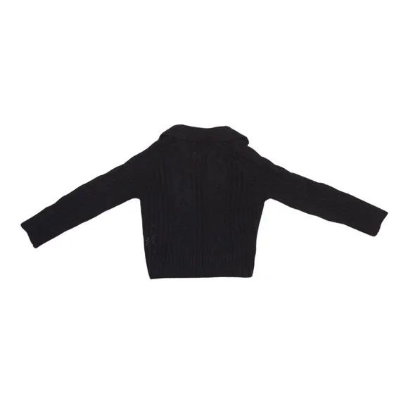 Sophie Rue Notch Cable Knit Pullover Sweater Size Large - Picture 4 of 9